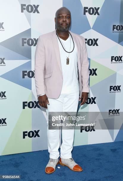 Peter Macon attends 2018 Fox Network Upfront at Wollman Rink, Central Park on May 14, 2018 in New York City.