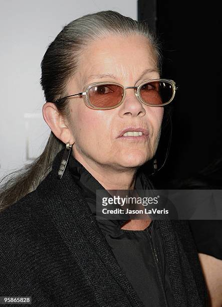 Actress Genevieve Bujold attends the 35th annual Los Angeles Film Critics Association Awards at InterContinental Hotel on January 16, 2010 in Century...
