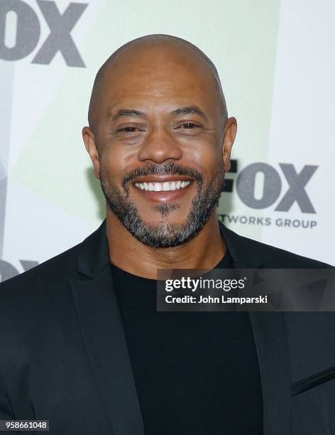 Rockmond Dunbar attends 2018 Fox Network Upfront at Wollman Rink, Central Park on May 14, 2018 in New York City.