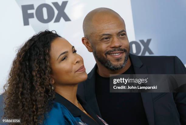 Rockmond Dunbar attends 2018 Fox Network Upfront at Wollman Rink, Central Park on May 14, 2018 in New York City.