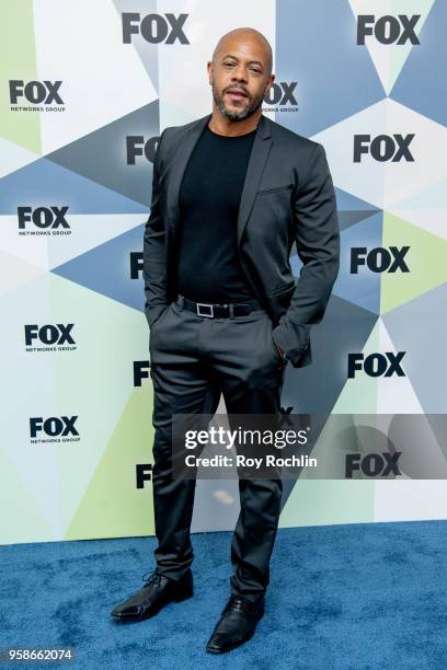 Rockmond Dunbar attends the 2018 Fox Network Upfront at Wollman Rink, Central Park on May 14, 2018 in New York City.