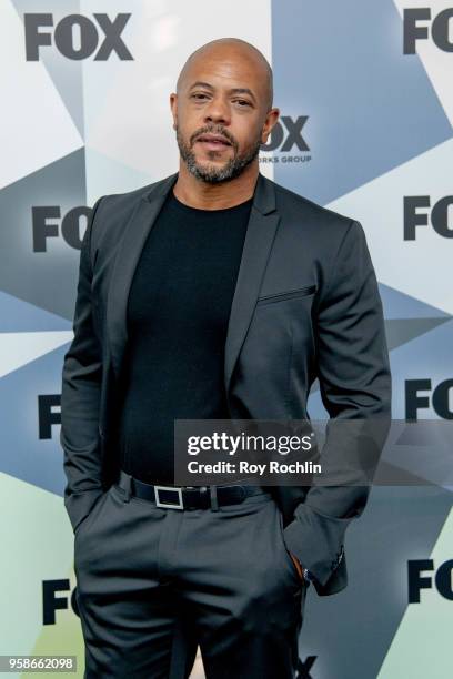 Rockmond Dunbar attends the 2018 Fox Network Upfront at Wollman Rink, Central Park on May 14, 2018 in New York City.