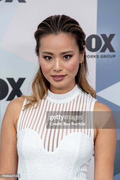 Jamie Chung attends the 2018 Fox Network Upfront at Wollman Rink, Central Park on May 14, 2018 in New York City.