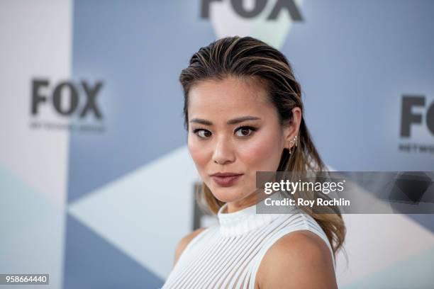 Jamie Chung attends the 2018 Fox Network Upfront at Wollman Rink, Central Park on May 14, 2018 in New York City.