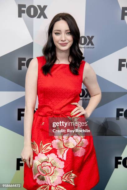 Emma Dumont attends the 2018 Fox Network Upfront at Wollman Rink, Central Park on May 14, 2018 in New York City.