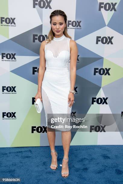 Jamie Chung attends the 2018 Fox Network Upfront at Wollman Rink, Central Park on May 14, 2018 in New York City.