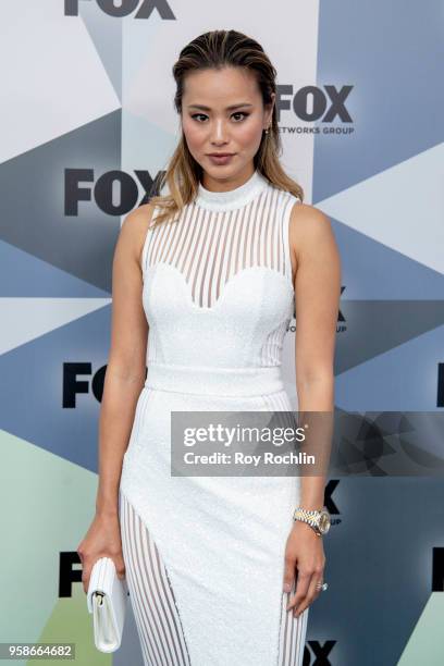 Jamie Chung attends the 2018 Fox Network Upfront at Wollman Rink, Central Park on May 14, 2018 in New York City.