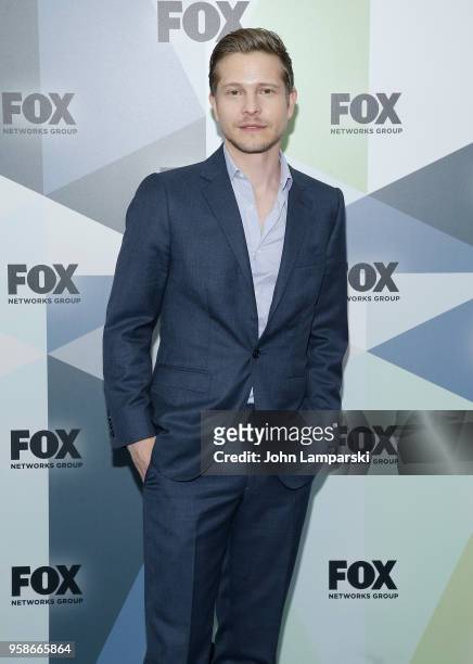 Matt Czuchry attends 2018 Fox Network Upfront at Wollman Rink, Central Park on May 14, 2018 in New York City.