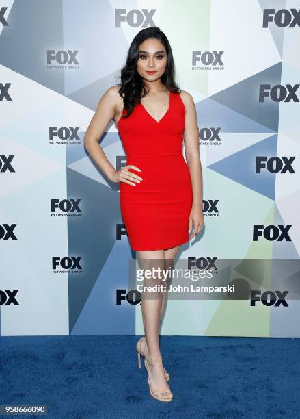 Brittany O'Grady attends 2018 Fox Network Upfront at Wollman Rink, Central Park on May 14, 2018 in New York City.
