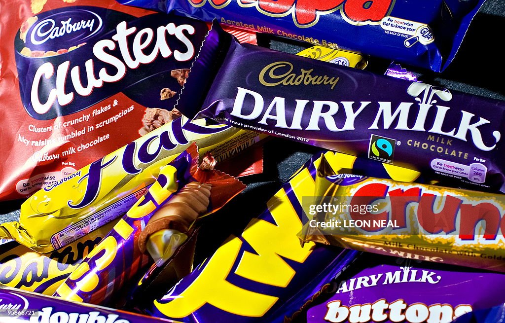 A variety of Cadbury's chocolate product