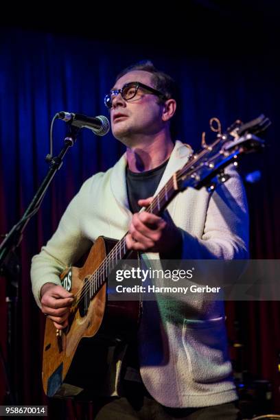 Royston Langdon of the band LEEDS performs at Hotel Cafe on May 14, 2018 in Los Angeles, California.