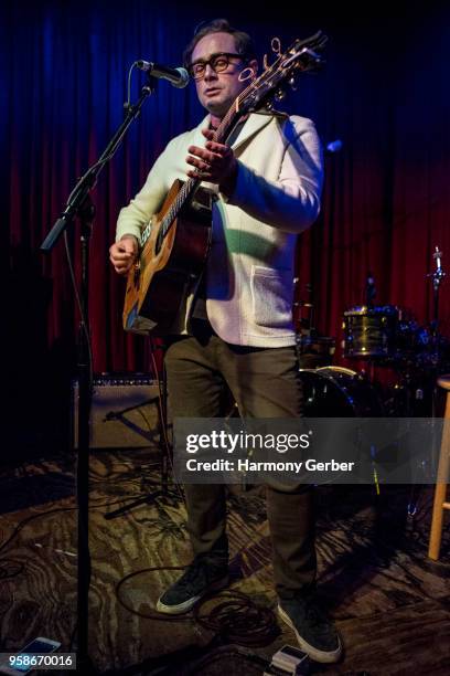 Royston Langdon of the band LEEDS performs at Hotel Cafe on May 14, 2018 in Los Angeles, California.