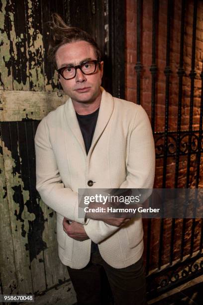 Royston Langdon of the band LEEDS poses for a portrait after his performance at Hotel Cafe on May 14, 2018 in Los Angeles, California.