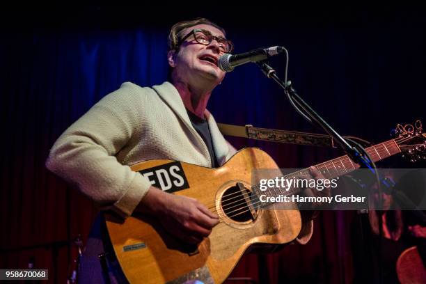 Royston Langdon of the band LEEDS performs at Hotel Cafe on May 14, 2018 in Los Angeles, California.