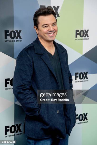 Seth MacFarlane attends the 2018 Fox Network Upfront at Wollman Rink, Central Park on May 14, 2018 in New York City.