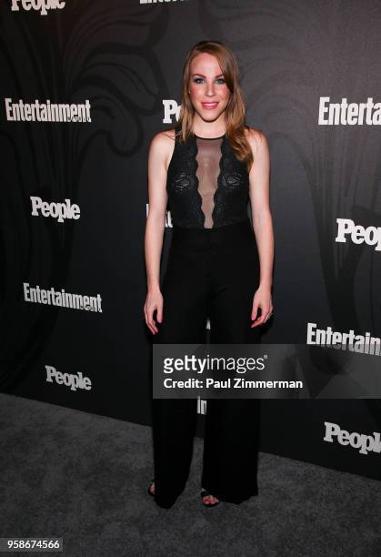 Emma Myles attends the 2018 Entertainment Weekly & PEOPLE Upfront at The Bowery Hotel on May 14, 2018 in New York City.