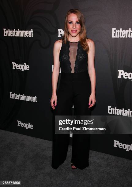 Emma Myles attends the 2018 Entertainment Weekly & PEOPLE Upfront at The Bowery Hotel on May 14, 2018 in New York City.