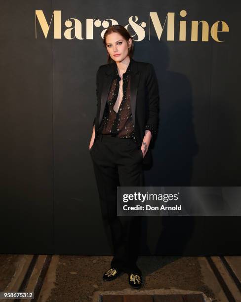 Catherine McNeil arrives ahead of the Mara & Mine at Mercedes-Benz Fashion Week Resort 19 Collections at Carriageworks on May 15, 2018 in Sydney,...