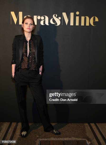 Catherine McNeil arrives ahead of the Mara & Mine at Mercedes-Benz Fashion Week Resort 19 Collections at Carriageworks on May 15, 2018 in Sydney,...