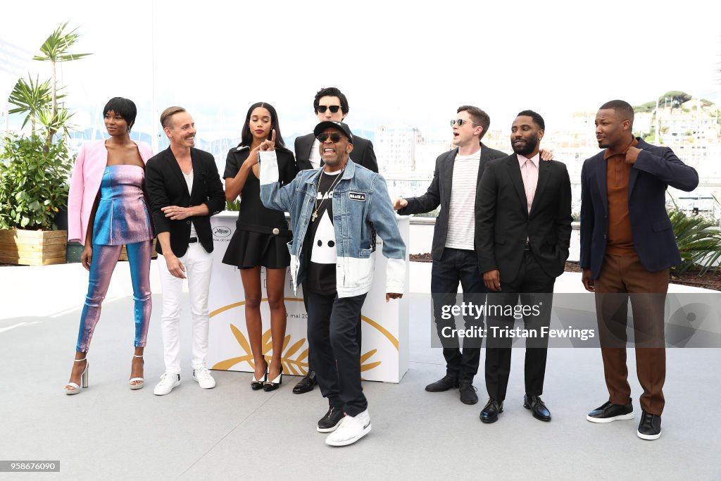 "BlacKkKlansman" Photocall - The 71st Annual Cannes Film Festival