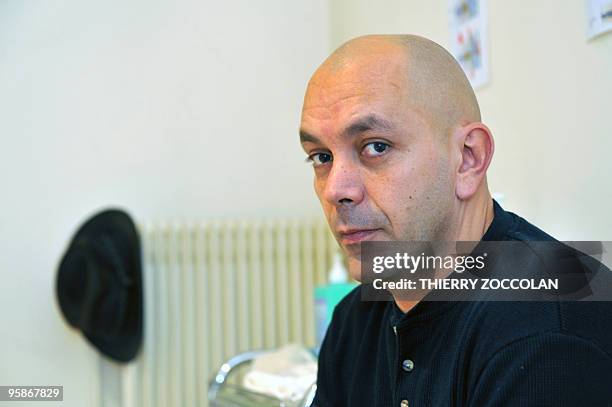 Photo prise le 19 Janvier 2010 à Riom de Jean-Philippe Rouchon, un osteopathe de 42 ans résidant dans le Puy-de-Dôme et qui affirme être un...