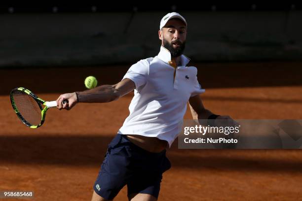 Tennis ATP Internazionali d'Italia BNL First Round Benoit Paire at Foro Italico in Rome, Italy on May 14, 2018