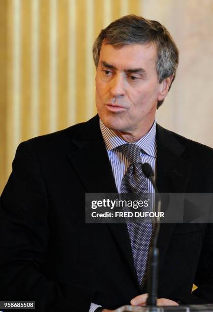 - Photo d'archives prise le le 25 janvier 2011 à Paris, de Jérôme Cahuzac, président PS de la commission des Finances de l'Assemblée. Jérôme Cahuzac,...
