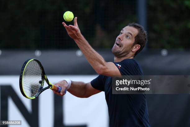 Tennis ATP Internazionali d'Italia BNL First Round Richard Gasquet at Foro Italico in Rome, Italy on May 14, 2018