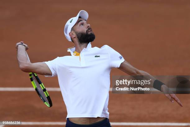 Tennis ATP Internazionali d'Italia BNL First Round Benoit Paire at Foro Italico in Rome, Italy on May 14, 2018