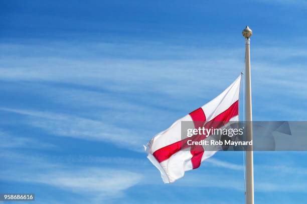 england flag - flagship stock pictures, royalty-free photos & images