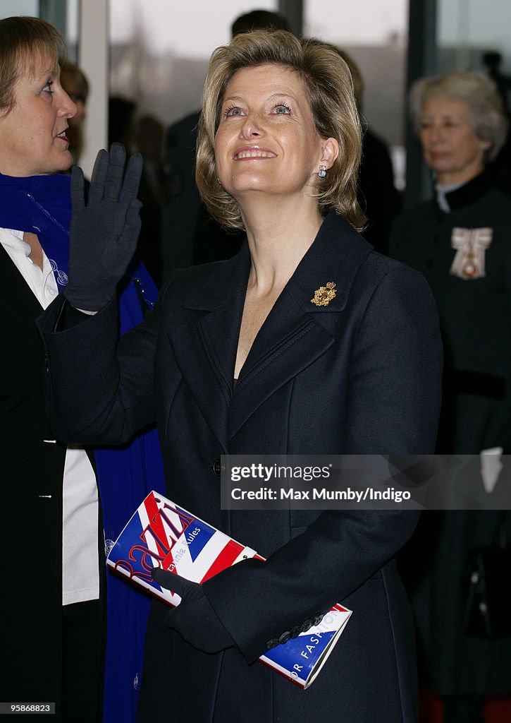 Sophie, Countess Of Wessex Visits Reading