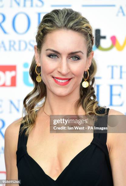 Amy Williams attending the NHS Heroes Awards at the London Hilton on Park Lane