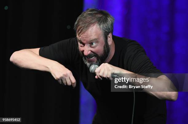 Comedian Tom Green performs during the launch of his new residency at The Comedy Lineup at Harrah's Las Vegas on May 14, 2018 in Las Vegas, Nevada.