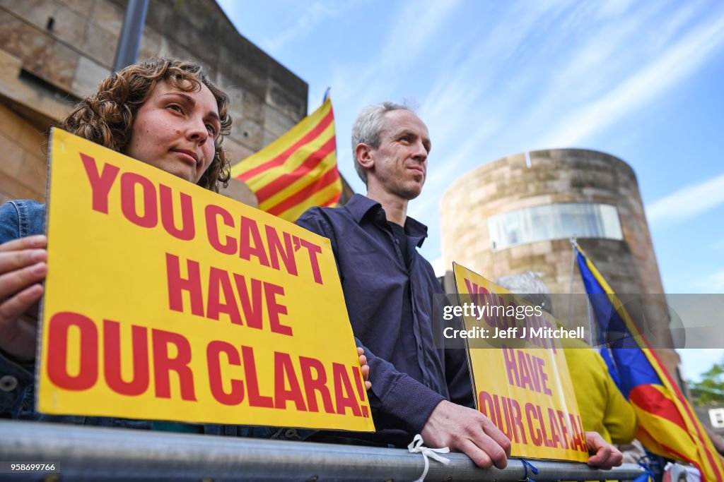 Former Catalonian Politician Clara Ponsati Appears In Court