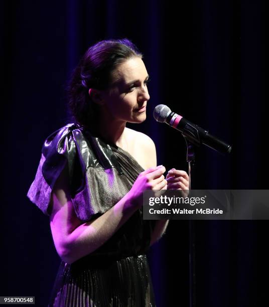 Lena Hall performing during the Vineyard Theatre Gala 2018 honoring Michael Mayer at the Edison Ballroom on May 14, 2018 in New York City.