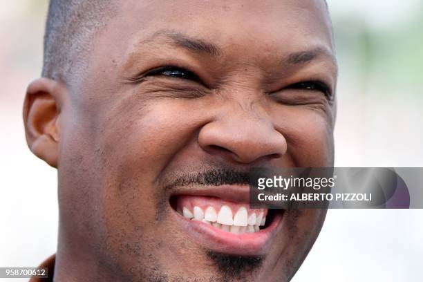 Actor Corey Hawkins poses on May 15, 2018 during a photocall for the film "BlacKkKlansman" at the 71st edition of the Cannes Film Festival in Cannes,...