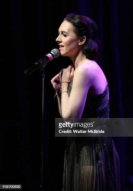 Lena Hall performing during the Vineyard Theatre Gala 2018 honoring Michael Mayer at the Edison Ballroom on May 14, 2018 in New York City.
