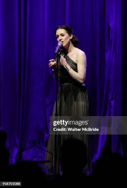 Lena Hall performing during the Vineyard Theatre Gala 2018 honoring Michael Mayer at the Edison Ballroom on May 14, 2018 in New York City.