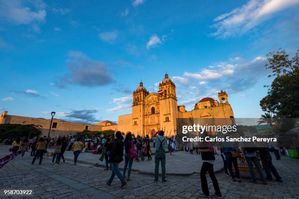 temple of santo domingo - guzman stock pictures, royalty-free photos & images