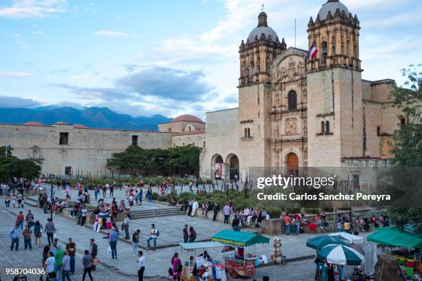 temple of santo domingo - guzman stock pictures, royalty-free photos & images