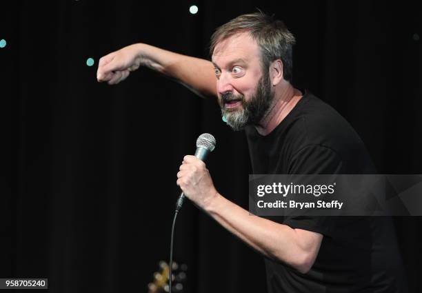 Comedian Tom Green performs during the launch of his new residency at The Comedy Lineup at Harrah's Las Vegas on May 14, 2018 in Las Vegas, Nevada.