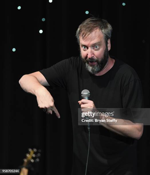 Comedian Tom Green performs during the launch of his new residency at The Comedy Lineup at Harrah's Las Vegas on May 14, 2018 in Las Vegas, Nevada.