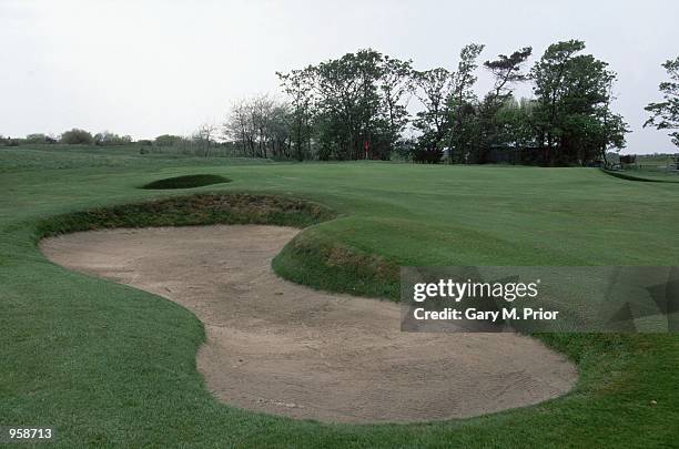General View of the Par 5, 11th Hole at the Royal Lytham and St. Annes Golf Club in Lancashire, England. \ Mandatory Credit: Gary M Prior/Allsport