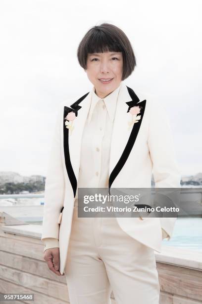 Angelica Cheung attends Kering Talks Women In Motion At The Cannes Film Festival at Majestic Barriere on May 13, 2018 in Cannes, France