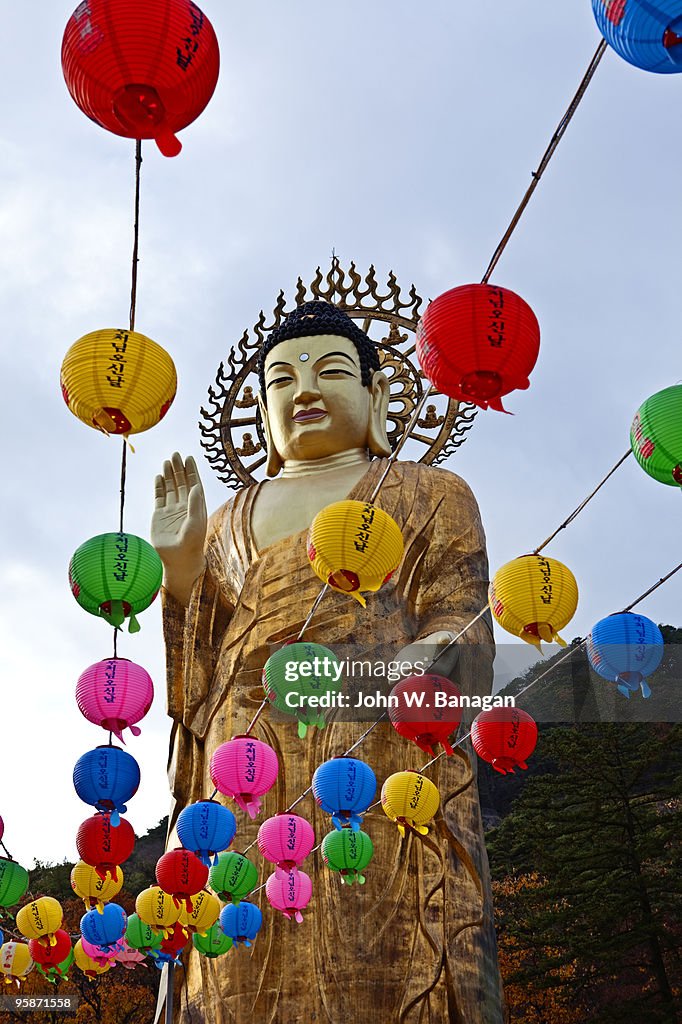 Large Buddha statue