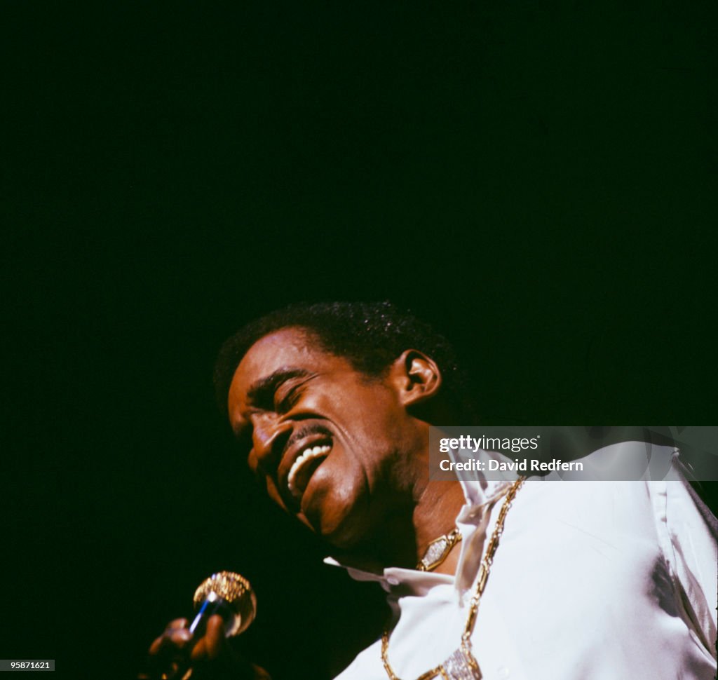 Sammy Davis Jr. Performs On Stage