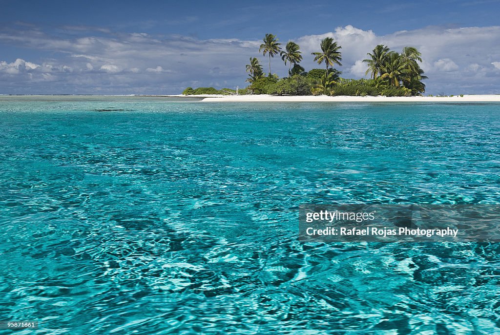 Tikehau Atoll, in French Polynesia