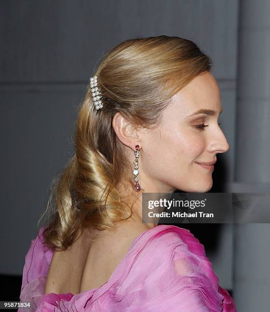 Diane Kruger arrives to The Weinstein Company - 2010 Golden Globes Afterparty held at Bar 210 inside The Beverly Hilton Hotel on January 17, 2010 in...