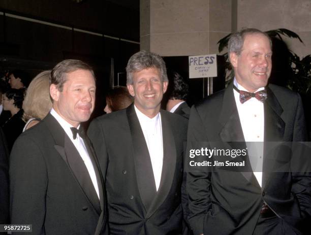 Joe Roth, Michael Ovitz and Michael Eisner