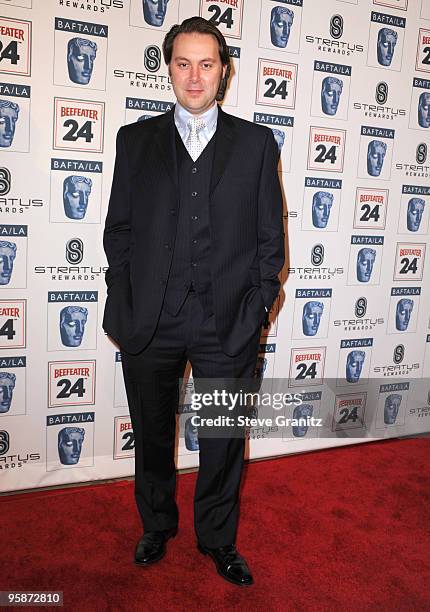 Actor Christian McKay attends the BAFTA/LA's 16th Annual Awards Season Tea Party at Beverly Hills Hotel on January 16, 2010 in Beverly Hills,...